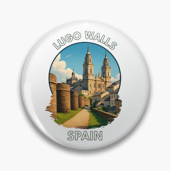 Item preview, Lugo Roman Walls – Historic Galicia Landmark Spain designed and sold by inkNext.