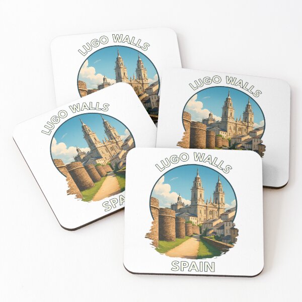 Item preview, Lugo Roman Walls – Historic Galicia Landmark Spain designed and sold by inkNext.