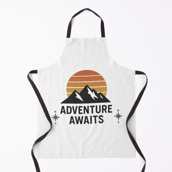 Item preview, Adventure Awaits Mountain Sunset Compass Outdoor Travel Quote designed and sold by Fantsy-world.