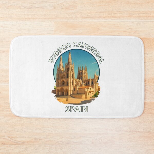 Item preview, Burgos Cathedral Spain – Gothic Architecture & Historic Landmark Illustration designed and sold by inkNext.