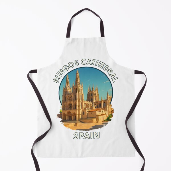 Item preview, Burgos Cathedral Spain – Gothic Architecture & Historic Landmark Illustration designed and sold by inkNext.