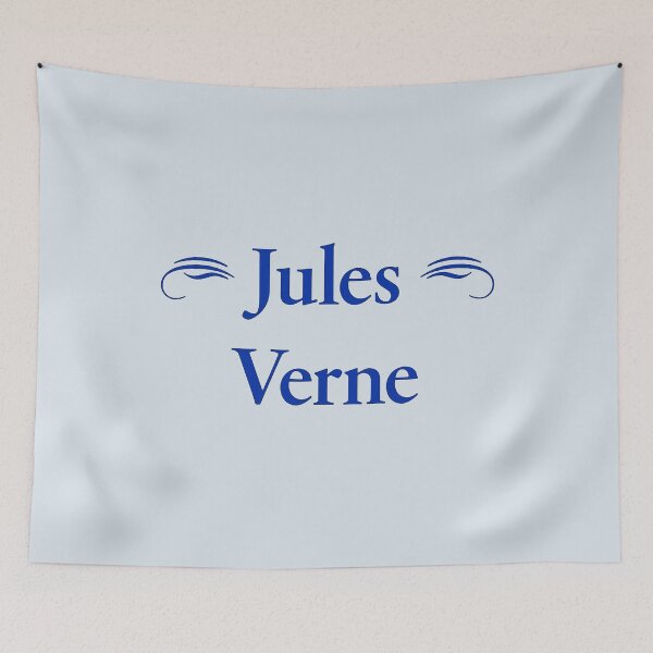 Item preview, Jules Verne, French Novelist, Poet, and Playwright, Classic Literature designed and sold by CharlottePlaceArt.