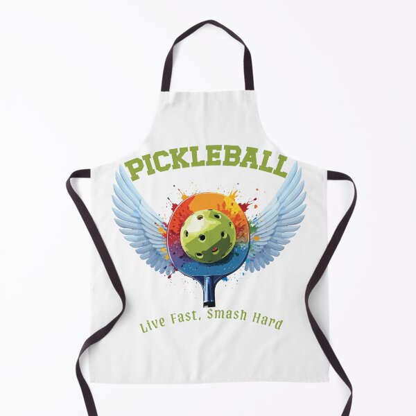 Item preview, Pickleball Wings – Live Fast, Smash Hard designed and sold by CreativeDuo0.