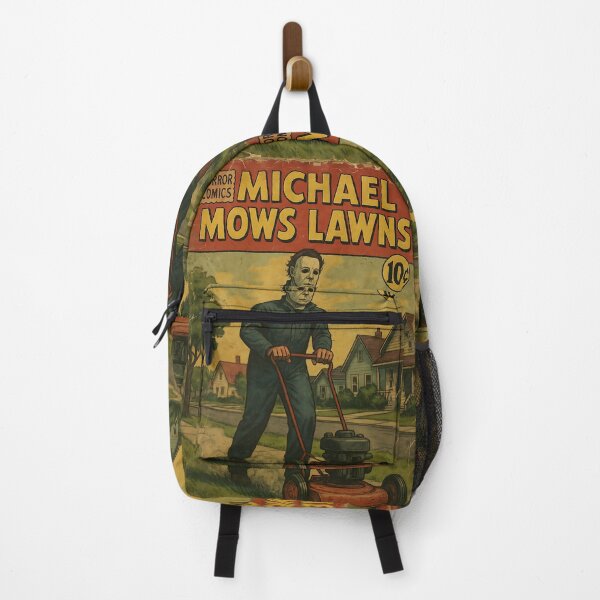 Item preview, Michael mows lawns - Classic Horror Movie Parody designed and sold by bapupa.