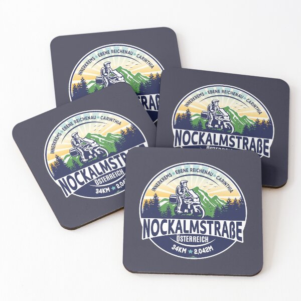 Item preview, Nockalm Road, Nockalmstrasse, Austria Motorcycle Sticker T-Shirt 02 designed and sold by OuterShellUK.