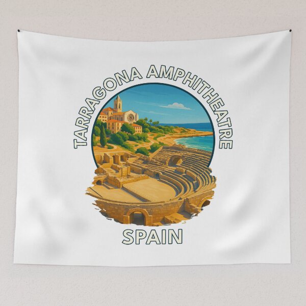 Item preview, Tarragona Amphitheatre – Roman Ruins on the Mediterranean Coast designed and sold by inkNext.