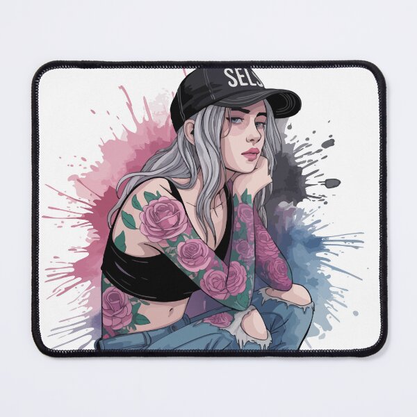 Item preview, Manga Tattoo Woman - Don't Explain designed and sold by Charlietule.