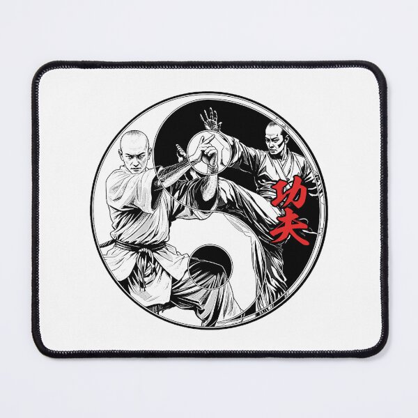 Item preview, Shaolin Kung Fu Monk Yin Yang Chinese Mixed Martial Arts designed and sold by GrandeDuc.