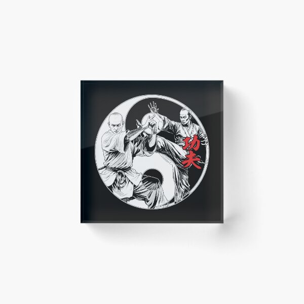 Item preview, Shaolin Kung Fu Monk Yin Yang Chinese Mixed Martial Arts designed and sold by GrandeDuc.
