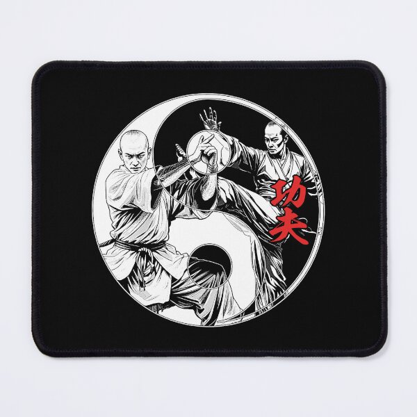 Item preview, Shaolin Kung Fu Monk Yin Yang Chinese Mixed Martial Arts designed and sold by GrandeDuc.