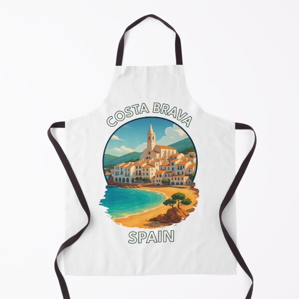 Item preview, Costa Brava Catalonia – Mediterranean Coastal Village Art Print designed and sold by inkNext.