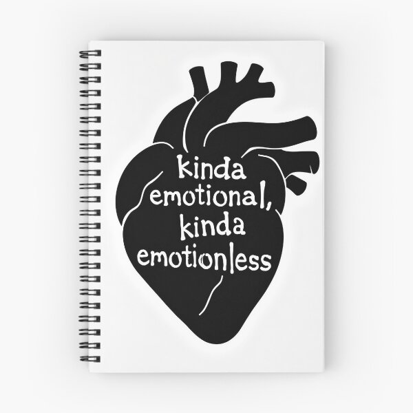 Item preview, Kinda emotional, kinda emotionless designed and sold by LemonheadLaurasArt.