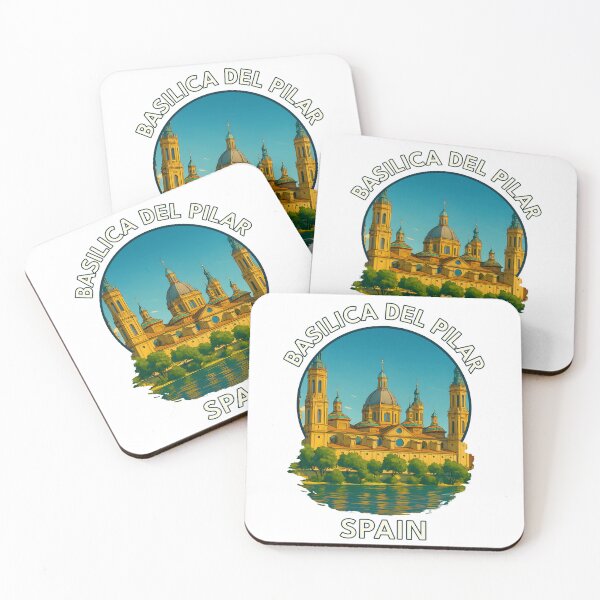 Item preview, Basilica del Pilar Zaragoza – Historic Cathedral on the Ebro River designed and sold by inkNext.