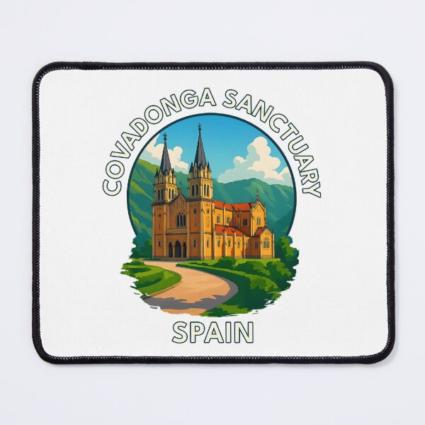 Item preview, Covadonga Sanctuary – Asturias Spain Mountain Basilica designed and sold by inkNext.