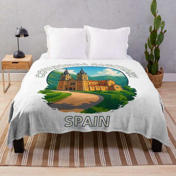 Item preview, Covadonga Sanctuary – Asturias Spain Mountain Basilica designed and sold by inkNext.