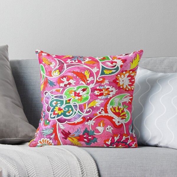 Item preview, Persian Floral Whirl – Hand-Drawn Khatayi & Eslimi Pattern designed and sold by Saba Beig.