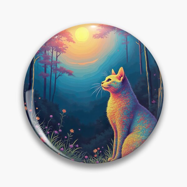 Item preview, Cat of Contemplation  designed and sold by LemonheadLaurasArt.
