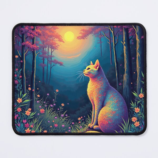 Item preview, Cat of Contemplation  designed and sold by LemonheadLaurasArt.