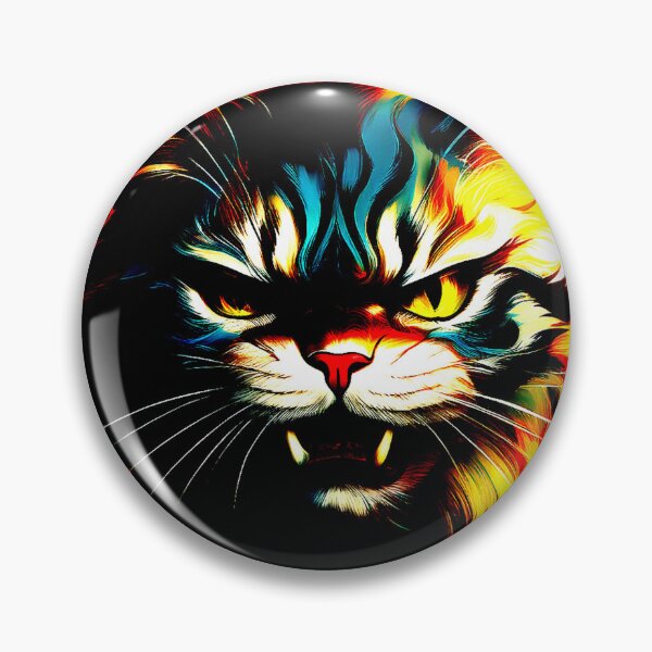 Item preview, Angry cat designed and sold by Martika7.
