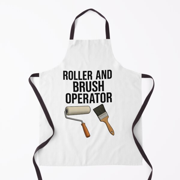Item preview, Paint Roller and Brush Minimalist Illustration designed and sold by DanielULaN Artworks.
