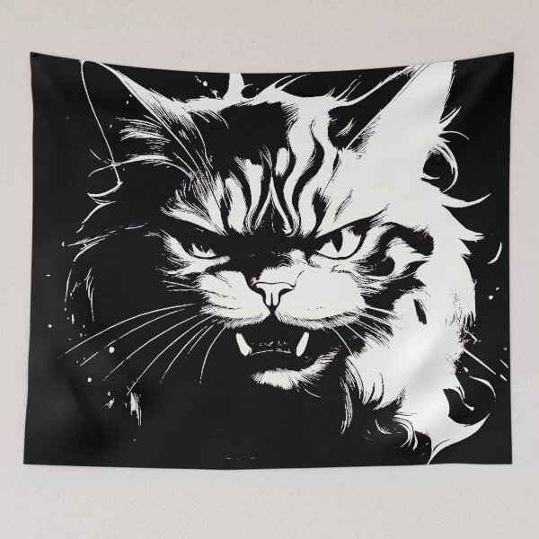 Item preview, Angry cat designed and sold by Martika7.