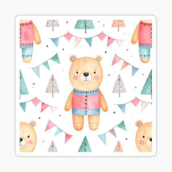 Item preview, Teddy Bear Jamboree designed and sold by Classical Chaos.