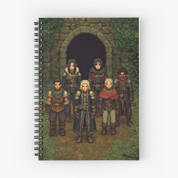 Item preview, The Fellowship Gathers at the Dungeon Gate. designed and sold by Piotrek0001.