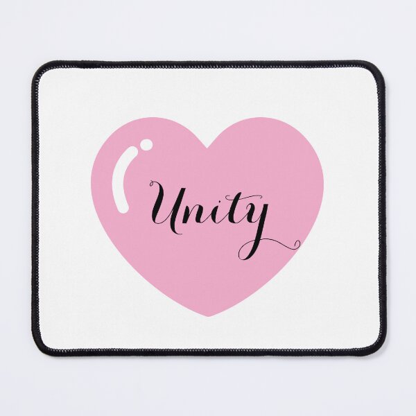 Item preview, Unity Name with Pink Heart  designed and sold by Monika Howarth.