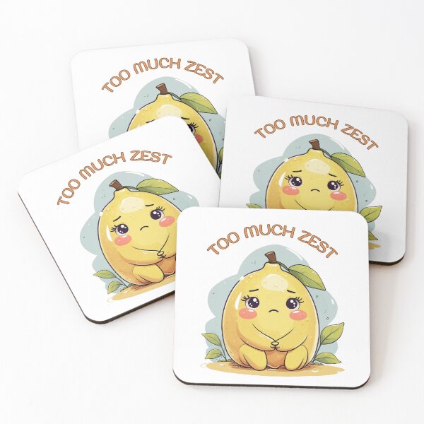 Item preview, Overwhelmed Lemon – Too Much Zest designed and sold by 0606PM.