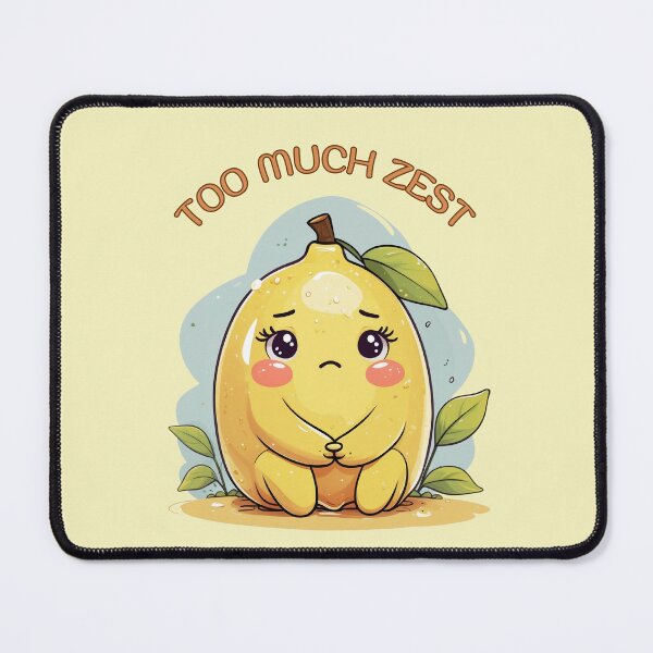 Item preview, Overwhelmed Lemon – Too Much Zest designed and sold by 0606PM.