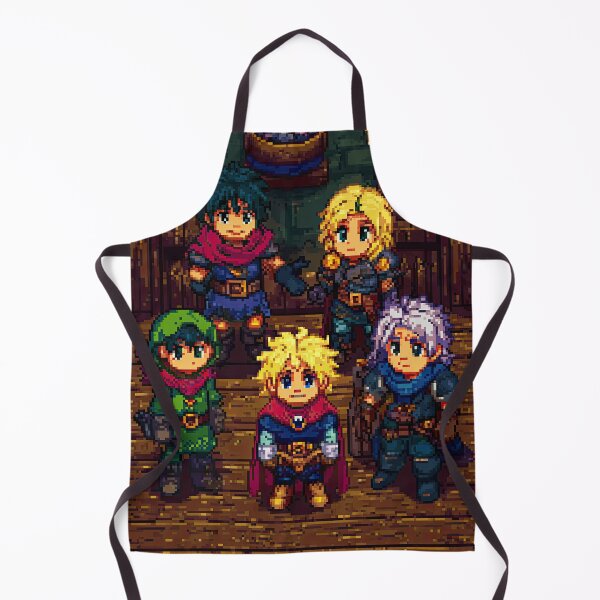 Item preview, The Young Heroes Gather at the Inn. designed and sold by Piotrek0001.
