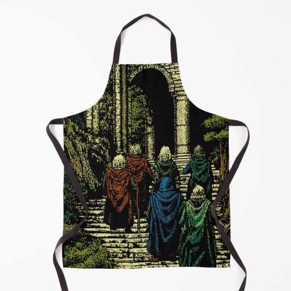 Item preview, The Cloaked Sages Enter the Forgotten Courtyard. designed and sold by Piotrek0001.