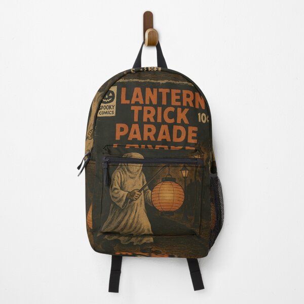 Item preview, Lantern Trick Parade - Vintage Halloween Cover designed and sold by bapupa.
