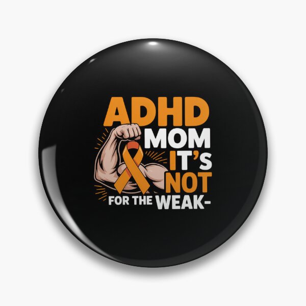 Item preview, ADHD Awareness Attention Deficit Warrior Survivor designed and sold by WalshDrawnLaugh.