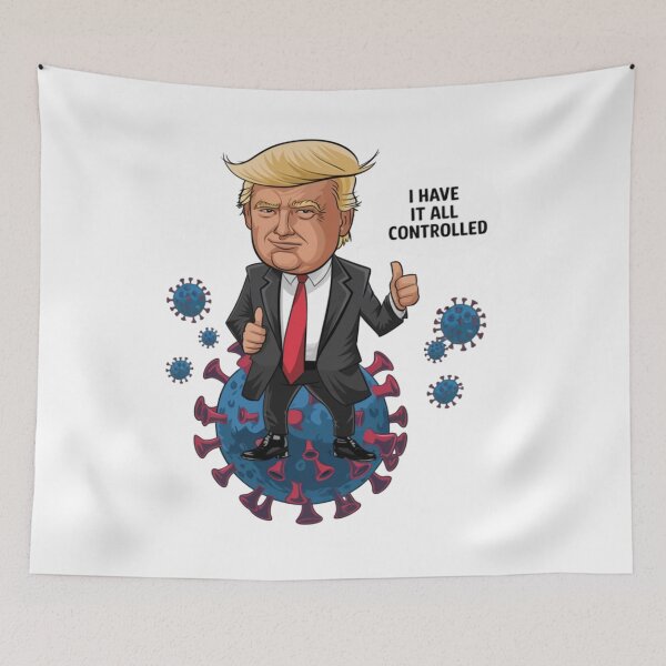 Item preview, Anti-Trump Coronavirus designed and sold by ConceptualVibes.
