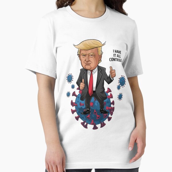 Aperçu de l'œuvre Coronavirus anti-Trump créée et vendue par ConceptualVibes.