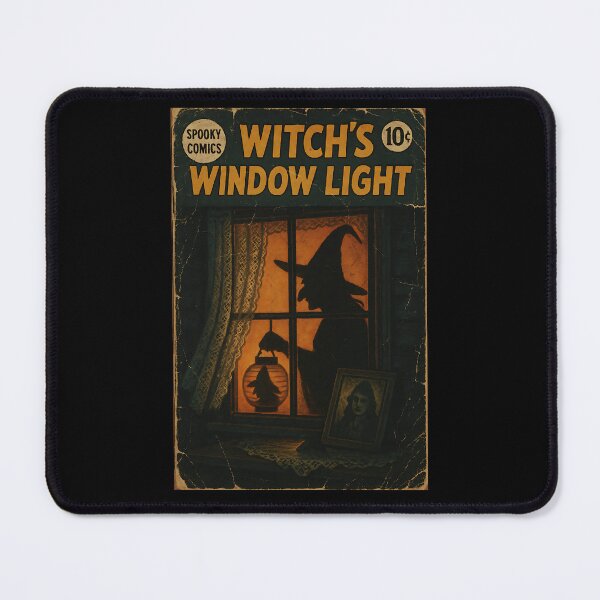 Item preview, Witch’s Window Light - Vintage Halloween Cover designed and sold by bapupa.