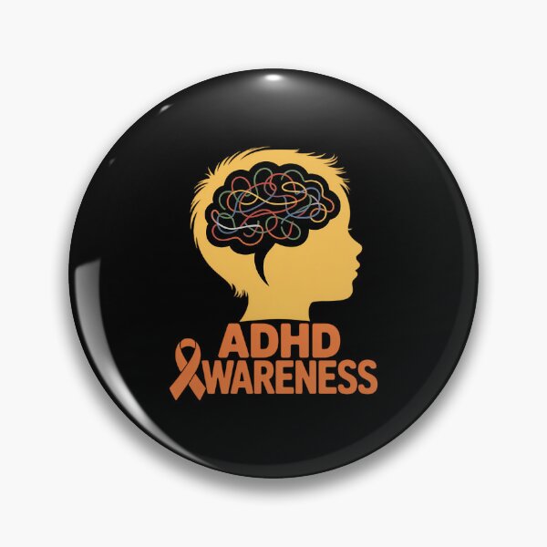 Item preview, ADHD Awareness Coping Attention Deficit Warrior Survivor designed and sold by WalshDrawnLaugh.