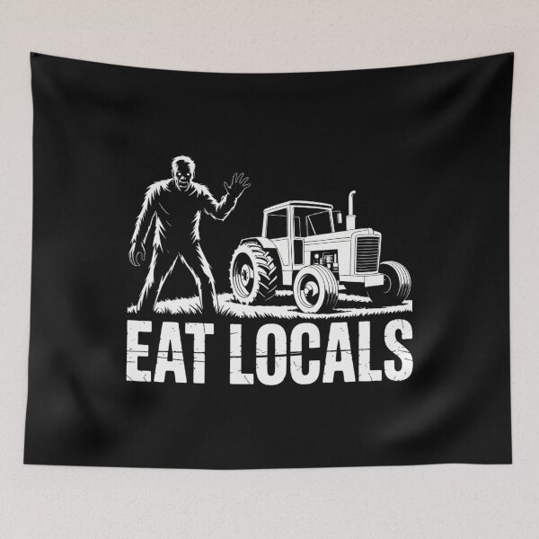 Item preview, Funny Zombie Farming Tractor Halloween designed and sold by WalshDrawnLaugh.
