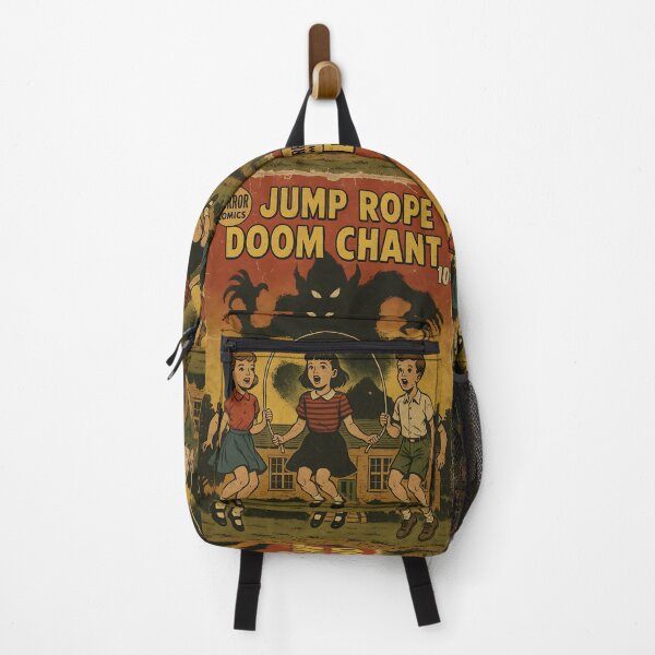 Item preview, Jump Rope Doom Chant - Vintage Horror Art designed and sold by bapupa.