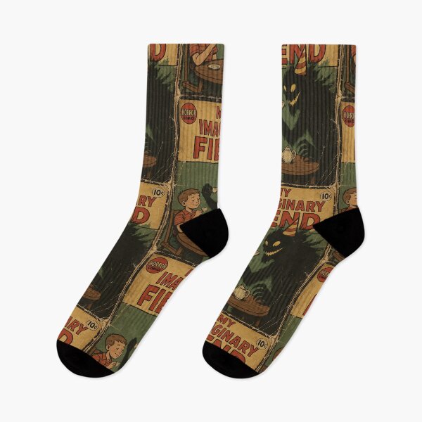 Item preview, My Imaginary Fiend - Vintage Horror Art designed and sold by bapupa.
