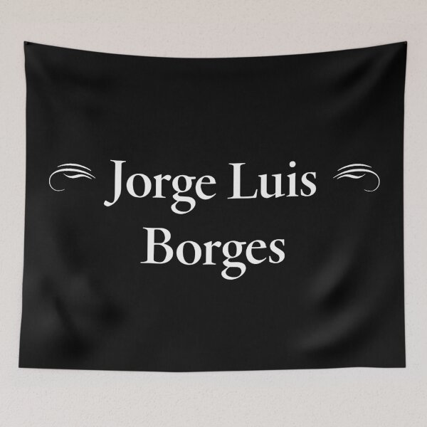 Item preview, Jorge Luis Borges, Argentinian Short-Story Writer, Classic Literature designed and sold by CharlottePlaceArt.
