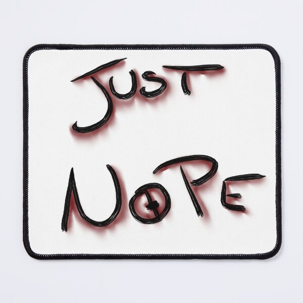 Item preview, just nope designed and sold by Kalhanne.