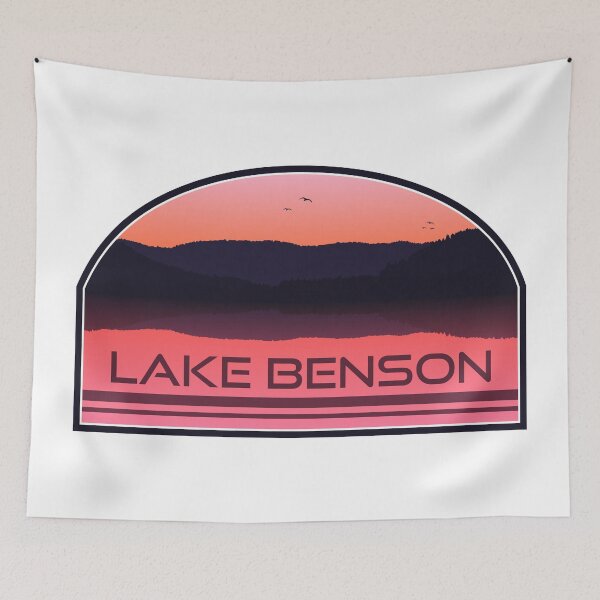 Item preview, Lake Benson North Carolina Red Sunrise designed and sold by Esskay Designs.