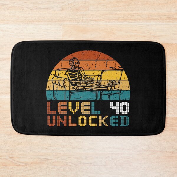 Item preview, Gaming Vintage 40th Birthday Gift 40 Year Old Men Women Gamer Classic Funny T-Shirt designed and sold by OldSkullDesigns.