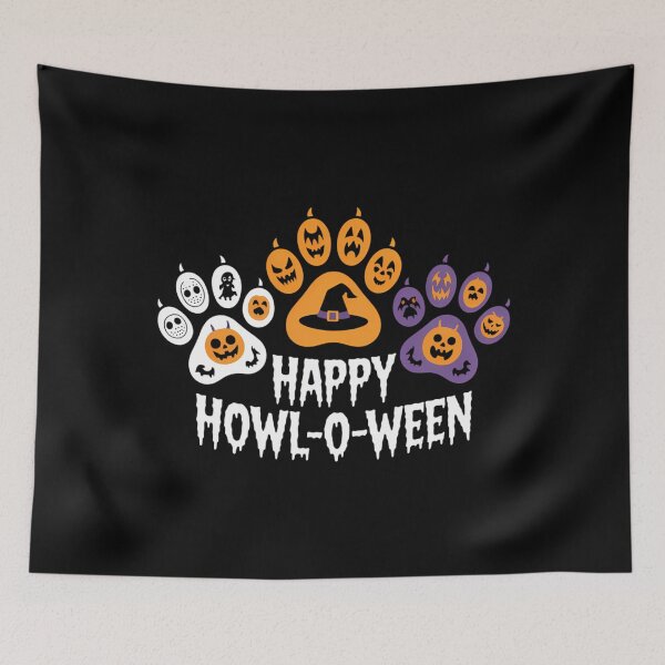 Item preview, Happy Halloween Cute Paw Dog Lovers designed and sold by WalshDrawnLaugh.