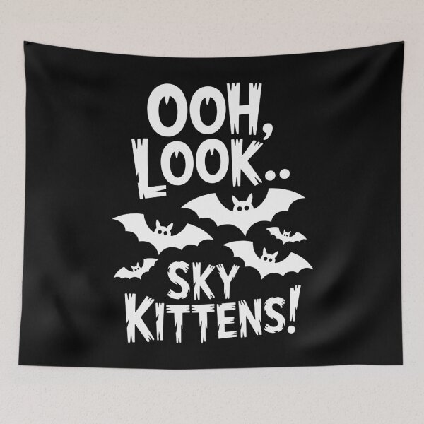 Item preview, Kitten Bats Lovers Cute Funny Cat designed and sold by WalshDrawnLaugh.