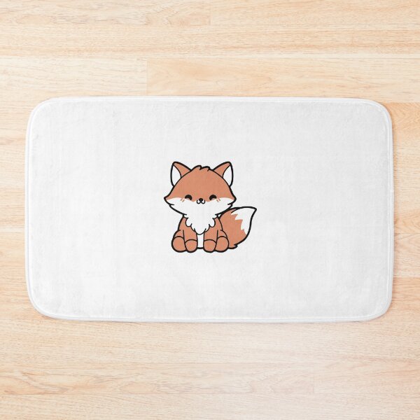 Item preview, Cute and Tiny Happy Fox In Brown and White designed and sold by Your  Dream.