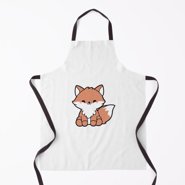 Item preview, Cute and Tiny Happy Fox In Brown and White designed and sold by Your Dream.