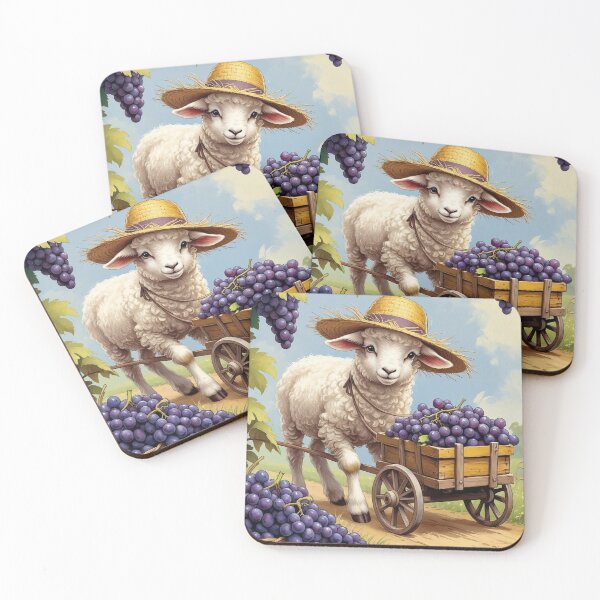 Item preview, The Little Grape Porter – Lamb Tales from the Vineyard designed and sold by Deezyned.